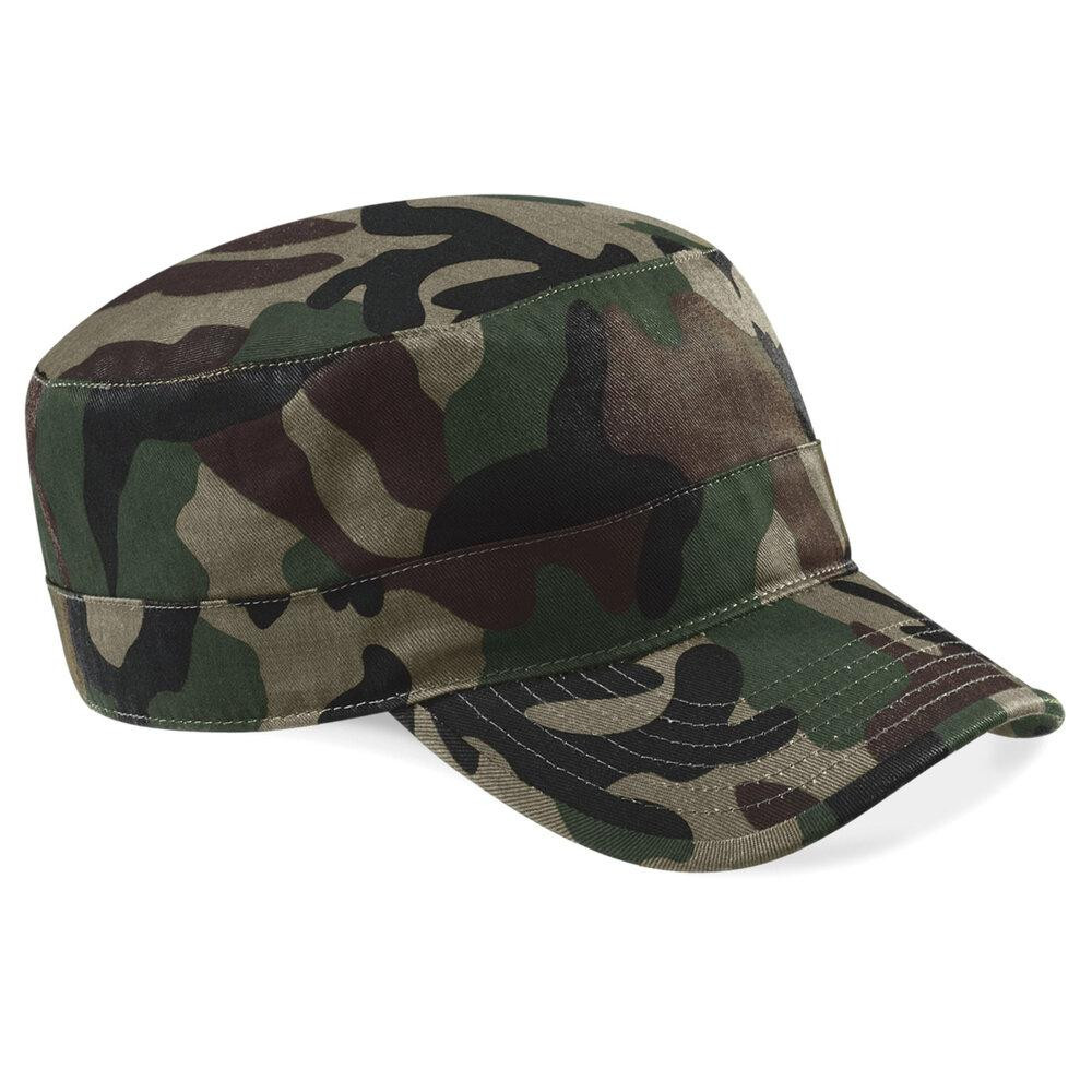 Casquette Militaire Homme Chapeau Jungle Noir - Protection Solaire UPF50+ Taille Unique Réglable