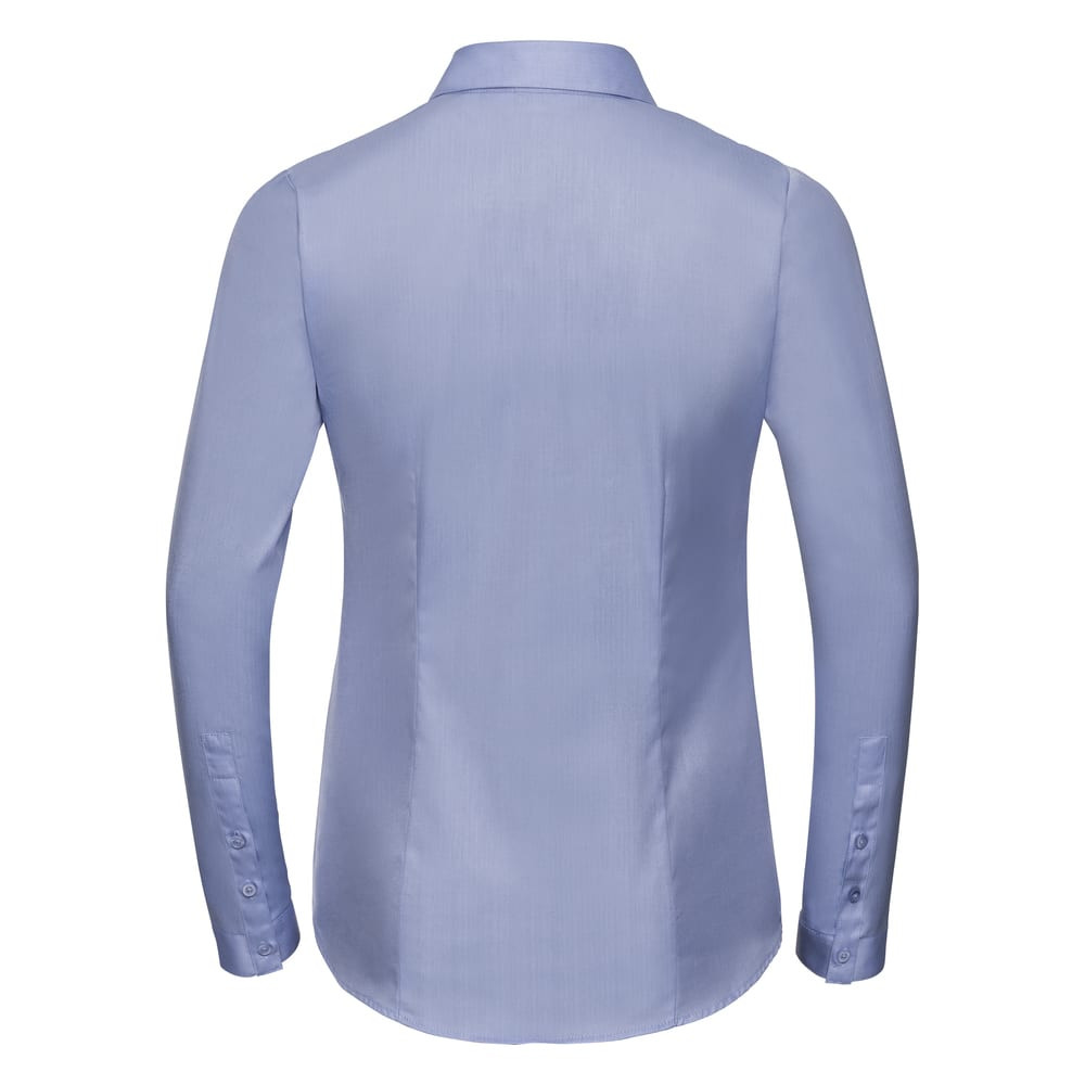 Russell Collection JZ62F - Ladies' Long Sleeve Easy Care Oxford Shirt