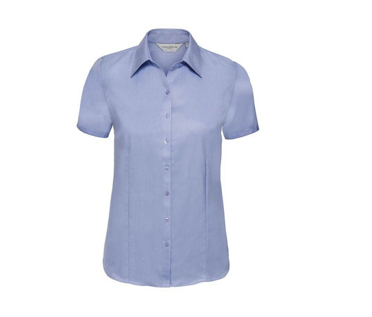 Russell Collection JZ62F -  Pflegeleichte Damen Langarm Bluse
