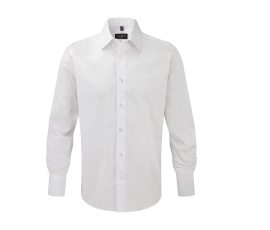 Russell Collection JZ946 - Chemise Stretch Homme Coton
