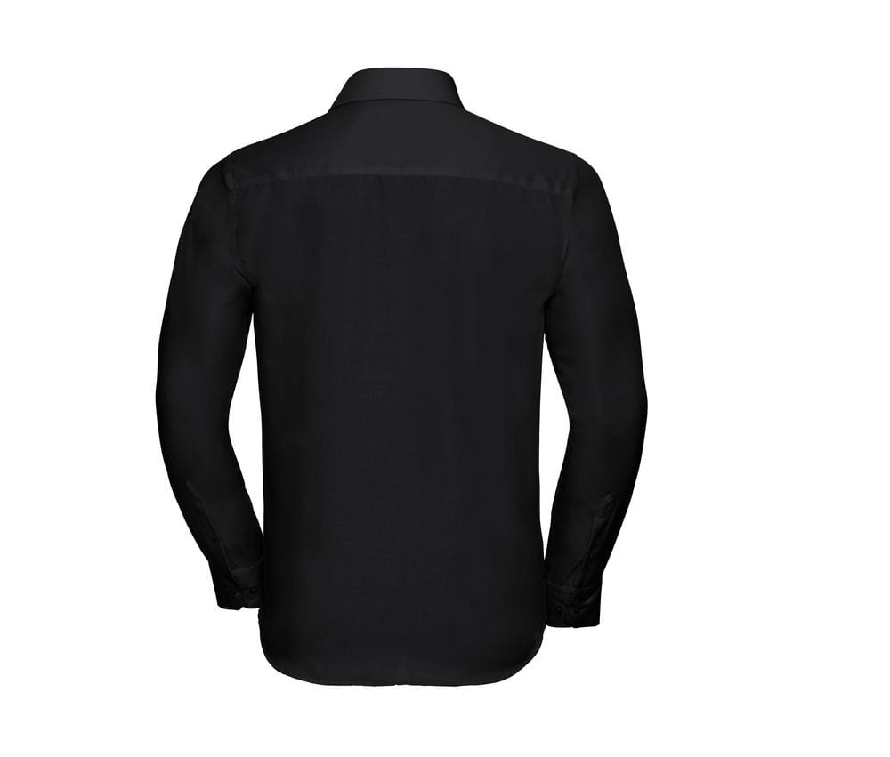 Russell Collection JZ958 - Camicia da uomo a maniche lunghe su misura Ultimate Non Iron