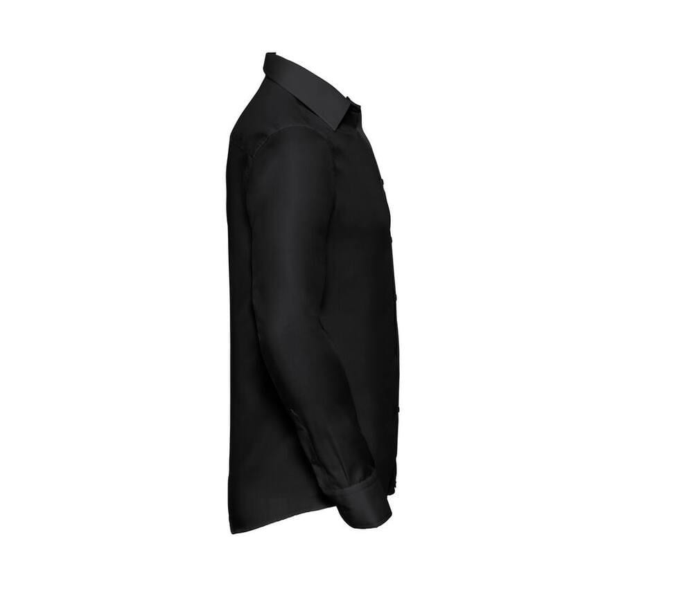Russell Collection JZ958 - Camicia da uomo a maniche lunghe su misura Ultimate Non Iron
