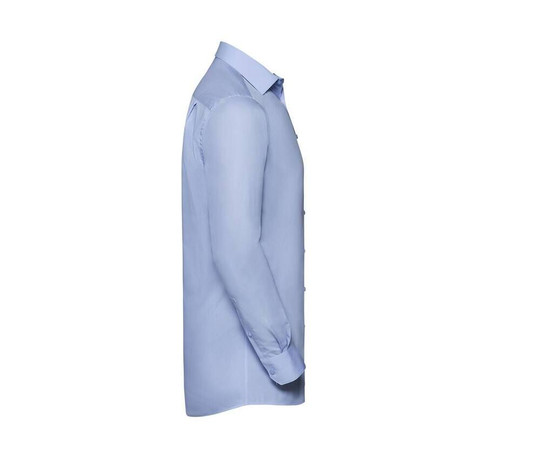 Russell Collection JZ962 - Mens' Long Sleeve Herringbone Shirt