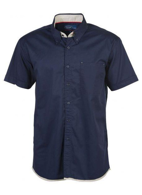 Pen Duick PK600 - Brandy Overhemd Met Korte Mouwen