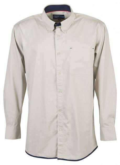 Pen Duick PK605 - Camicia Maniche Lunghe BRANDY