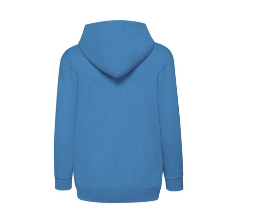 Fruit of the Loom SC379 - Huvtröja med Dragkedja för barn