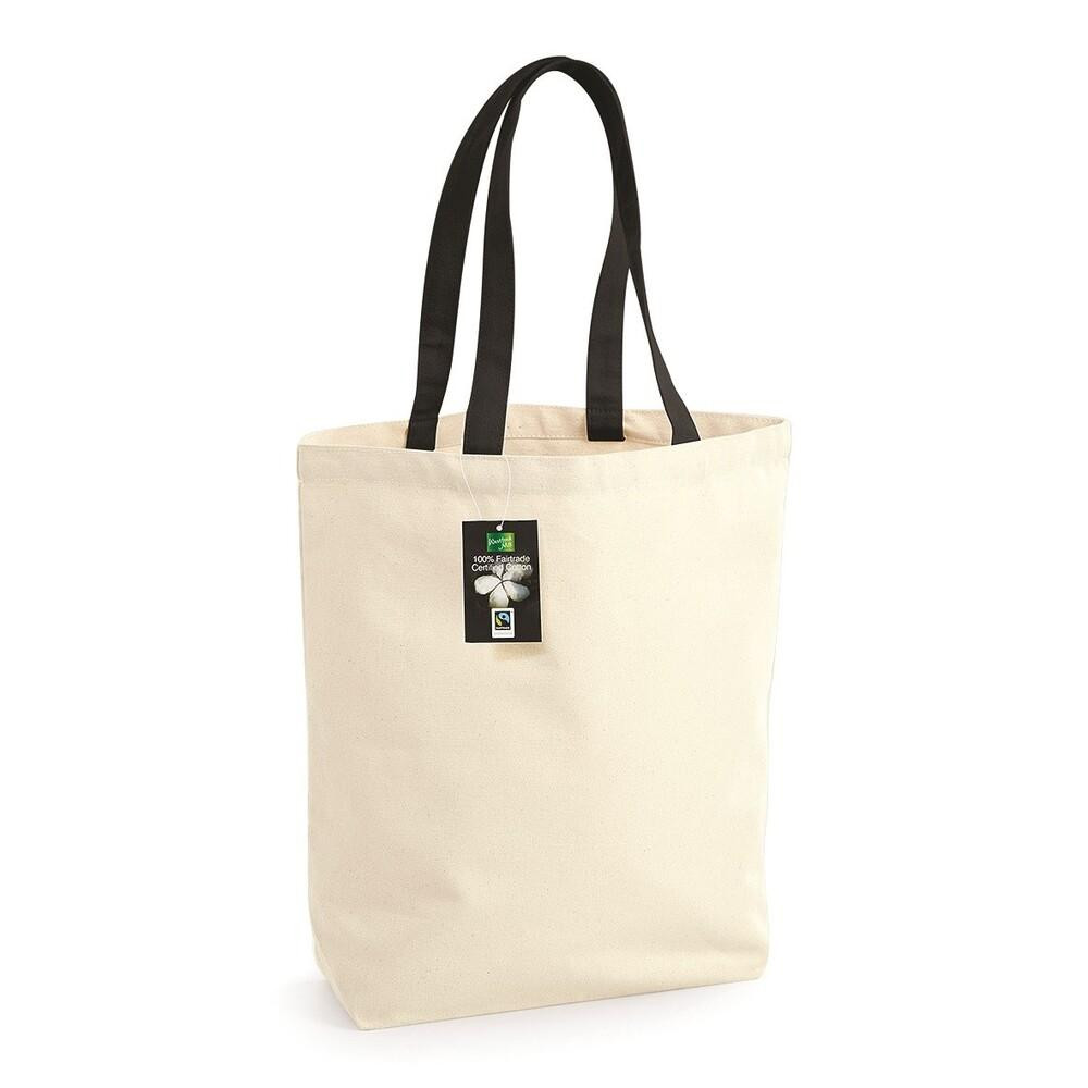 Westford mill WM671 - Fairtrade Baumwolltasche Camden