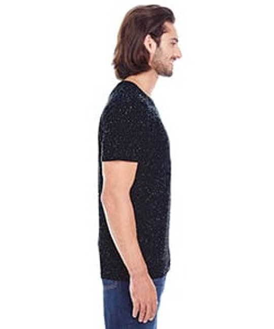 Threadfast 103A - Camiseta de manga corta triblend fleck para hombre