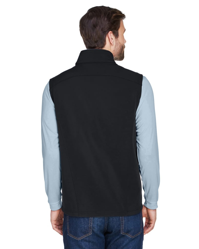 Ash CityCore 365 CE701 - Men's Cruise Two-Layer Fleece Bonded Soft Shell Vest