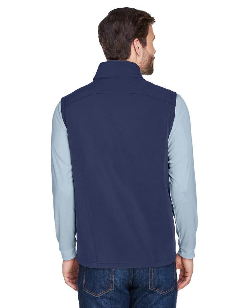 Ash CityCore 365 CE701 - Men's Cruise Two-Layer Fleece Bonded Soft Shell Vest