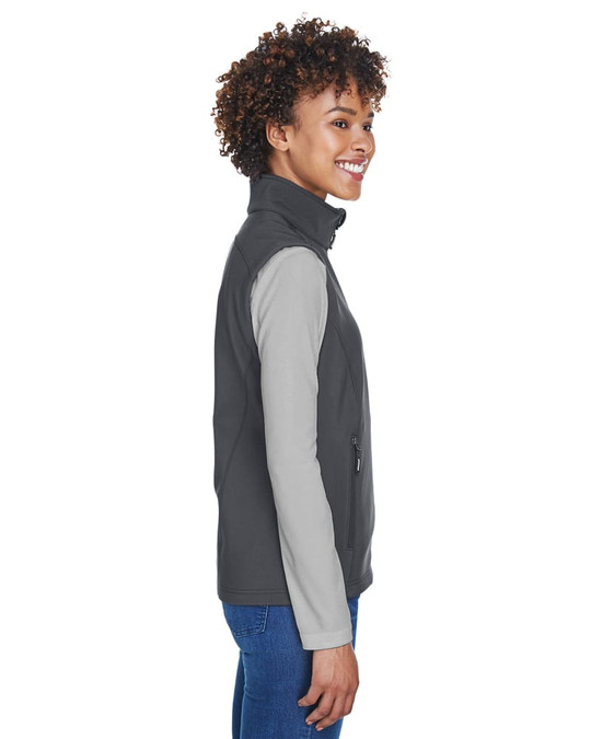 Core 365 CE701W - Gilet Soft Shell à Deux Couches en Polaire Collée pour Femmes