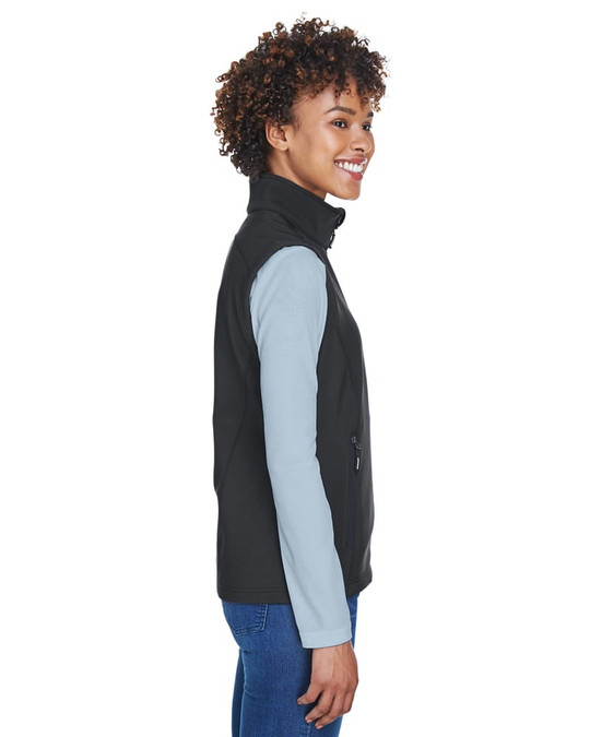 Core 365 CE701W - Gilet Soft Shell à Deux Couches en Polaire Collée pour Femmes