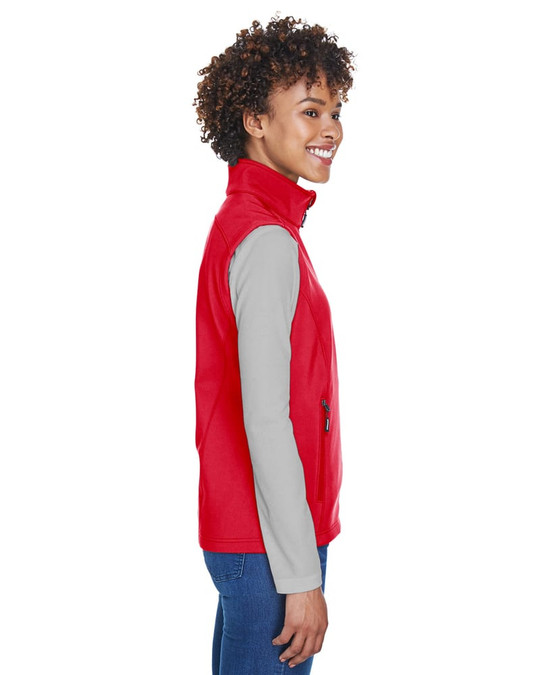 Core 365 CE701W - Gilet Soft Shell à Deux Couches en Polaire Collée pour Femmes