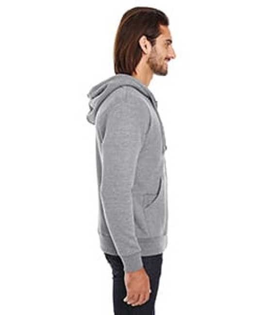 Threadfast 321Z - Unisex Triblend French Terry Full-Zip