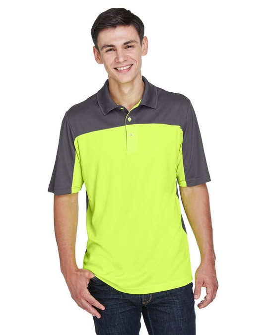 Core 365 CE101 - Polo Piqué Performance à Blocs de Couleur pour Hommes