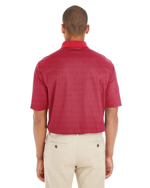Ash CityCore 365 CE102 - Men's Express Microstripe Performance Piqué Polo