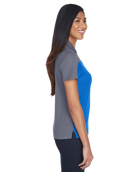Core 365 CE101W - Polo Piqué Performance à Blocs de Couleur pour Femmes Balance