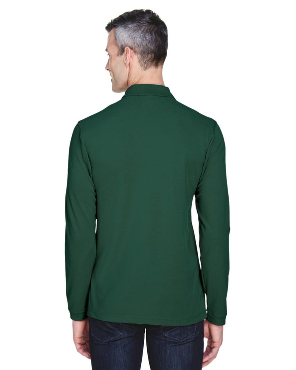 Harriton M265L - 5.6 oz. Easy Blend Long-Sleeve Polo