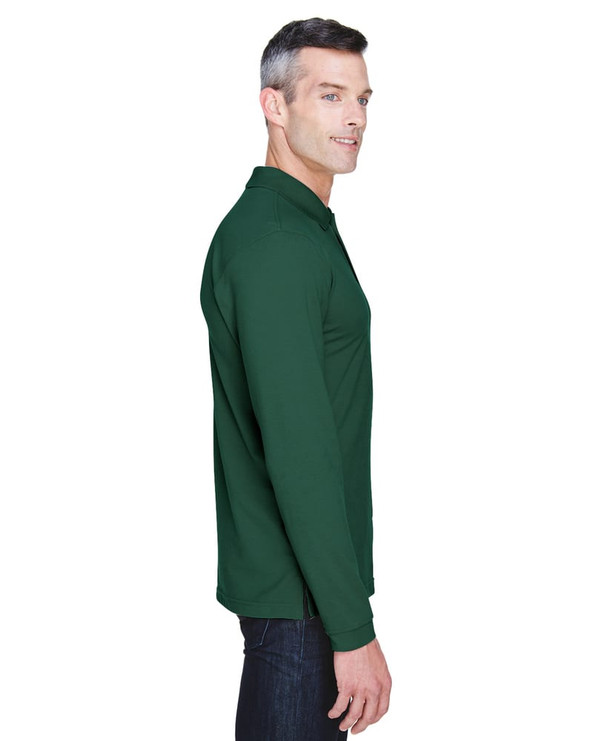 Harriton M265L - 5.6 oz. Easy Blend Long-Sleeve Polo