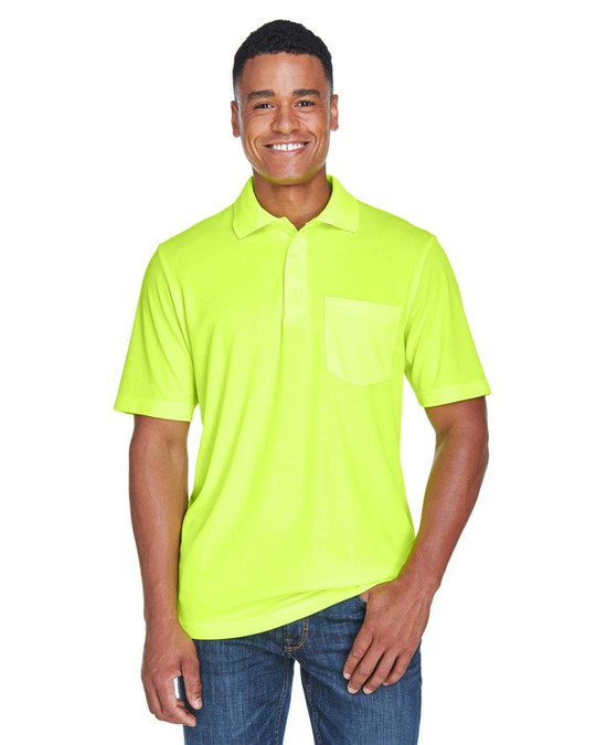 Core 365 88181P - Polo Piqué Performance Origin pour Hommes avec Poche
