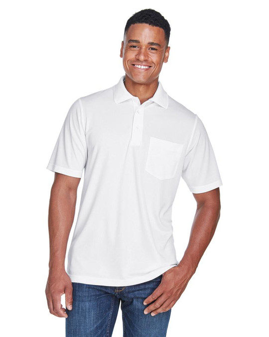 Core 365 88181P - Polo Piqué Performance Origin pour Hommes avec Poche