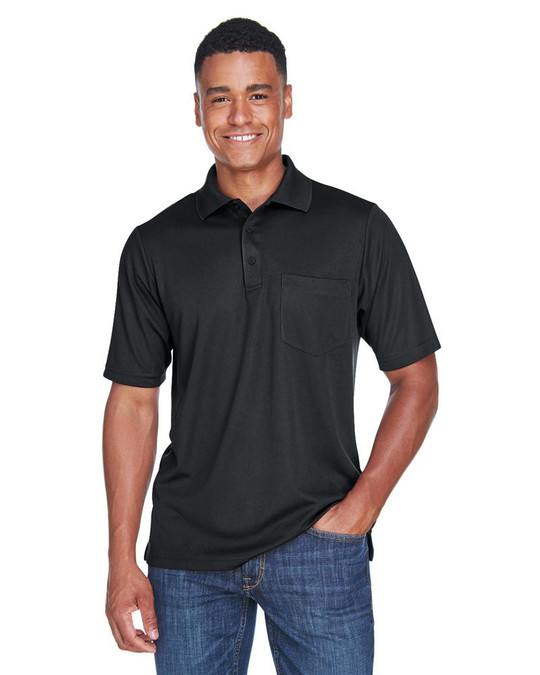Core 365 88181P - Polo Piqué Performance Origin pour Hommes avec Poche