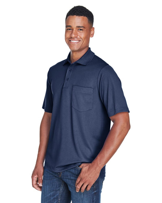 Core 365 88181P - Polo Piqué Performance Origin pour Hommes avec Poche