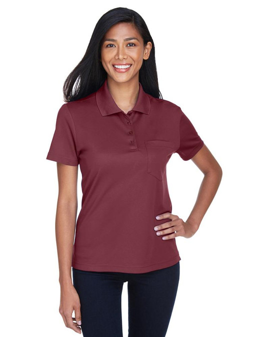 Core 365 78181P - Polo Piqué Performance Origin pour Dames avec Poche
