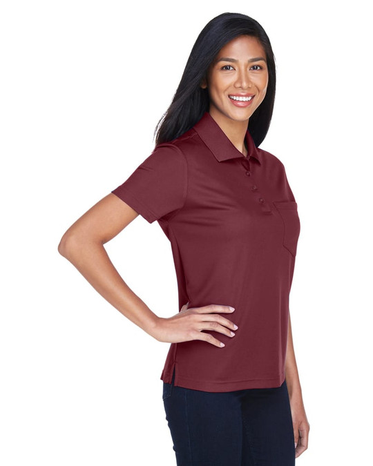 Core 365 78181P - Polo Piqué Performance Origin pour Dames avec Poche