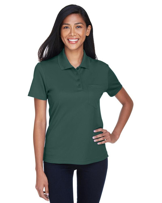 Core 365 78181P - Polo Piqué Performance Origin pour Dames avec Poche