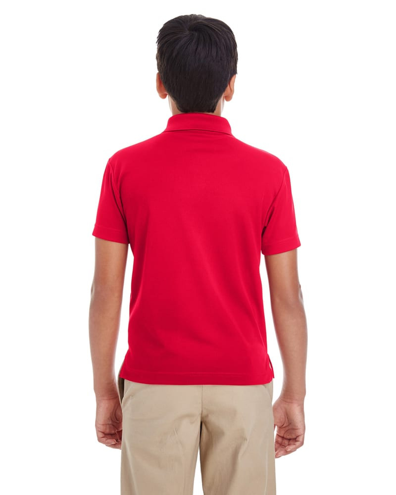 Ash CityCore 365 88181Y - Youth Origin Performance Pique Polo
