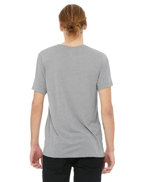 Bella+Canvas 3415C - t-shirt unisexe Triblend à manches courtes avec encolure en V