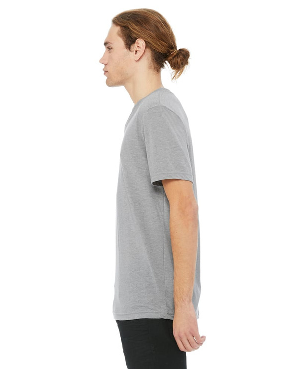 Bella+Canvas 3415C - t-shirt unisexe Triblend à manches courtes avec encolure en V