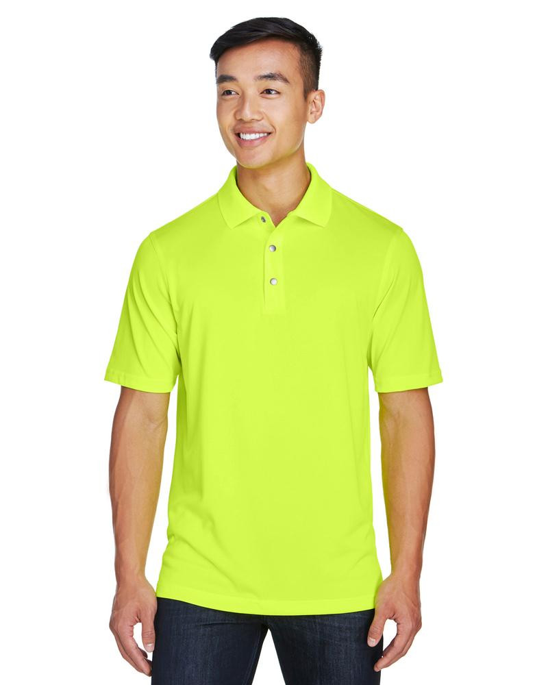 Harriton M345 - Men's Advantage IL Snap Placket Performance Polo