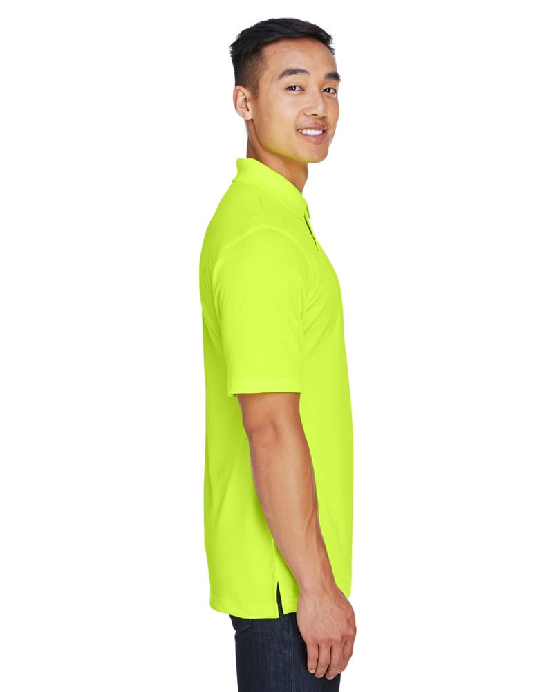 Harriton M345 - Men's Advantage IL Snap Placket Performance Polo