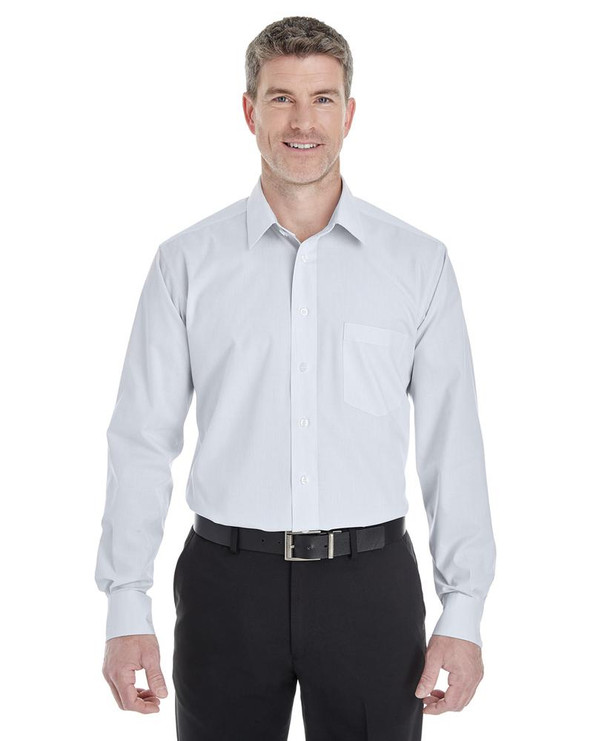 Devon & Jones DG534 - Men's Crown Collection Striped Shirt