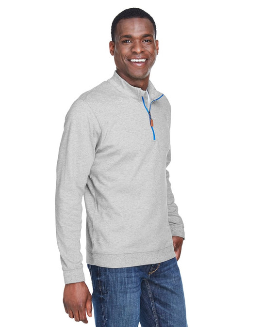 Devon & Jones DG479 - Quart de zip performant DRYTEC20 pour hommes