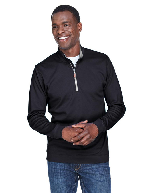 Devon & Jones DG479 - Quart de zip performant DRYTEC20 pour hommes