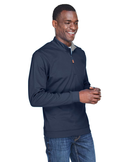 Devon & Jones DG479 - Quart de zip performant DRYTEC20 pour hommes