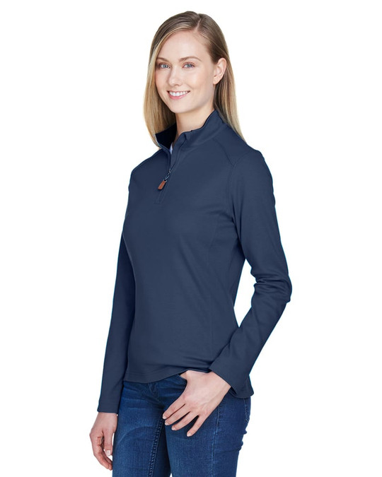 Devon & Jones DG479W - Dames DRYTEC20 Performance Quarter-Zip