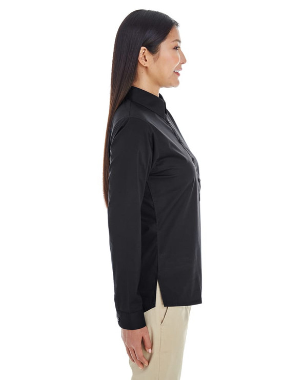 Devon & Jones DP610W - Ladies Perfect Fit Half-Placket Tunic Top