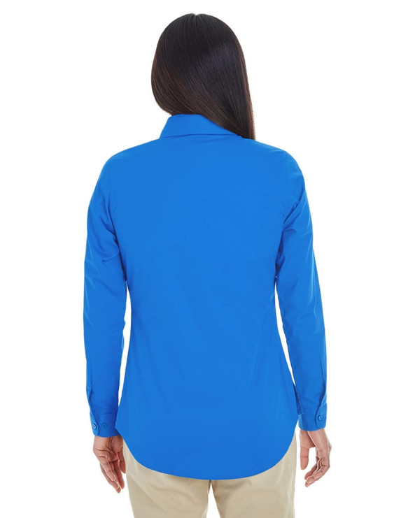 Devon & Jones DP610W - Ladies Perfect Fit Half-Placket Tunic Top