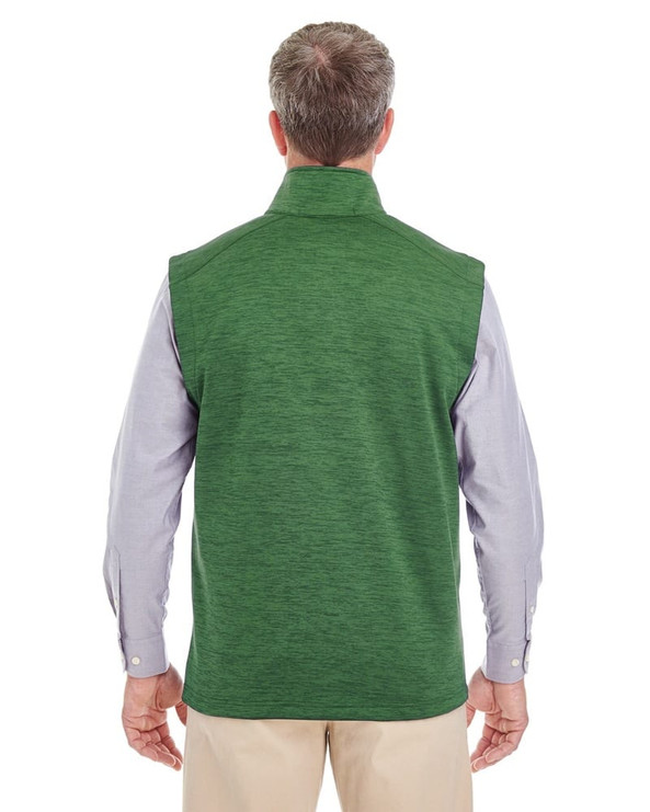 Devon & Jones DG797 - Men's Newbury Mélange Fleece Vest