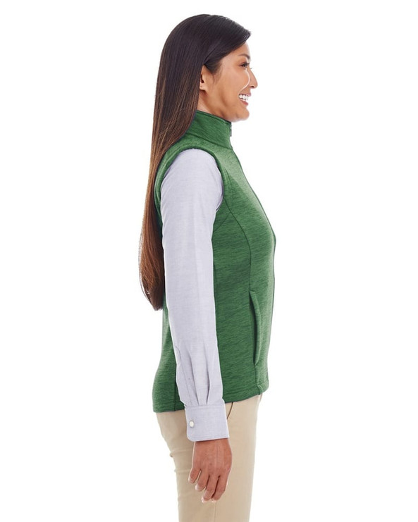 Devon & Jones DG797W - Ladies Newbury Mélange Fleece Vest