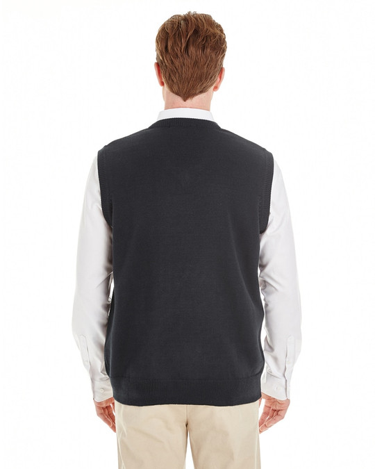Harriton M415 - Gilet sans manches à col en V Pilbloc pour hommes