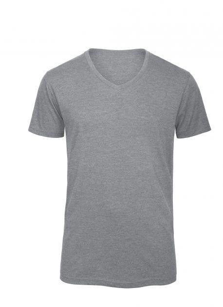 B&C BC057 - Herren T-Shirt mit V-Ausschnitt