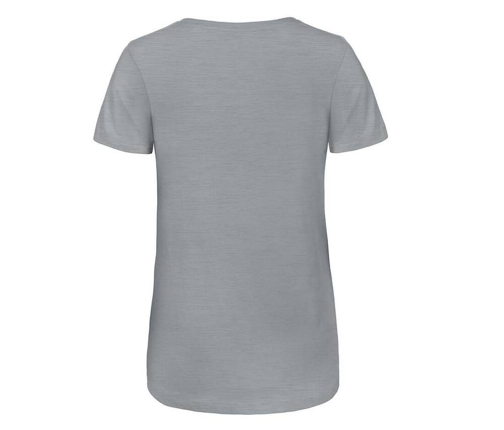 B&C BC058 - Women's tri-blend v-neck t-shirt
