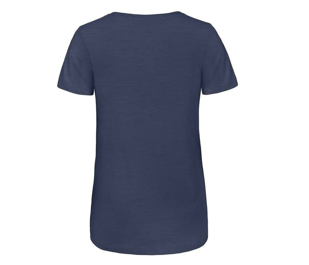 B&C BC058 - Women's tri-blend v-neck t-shirt