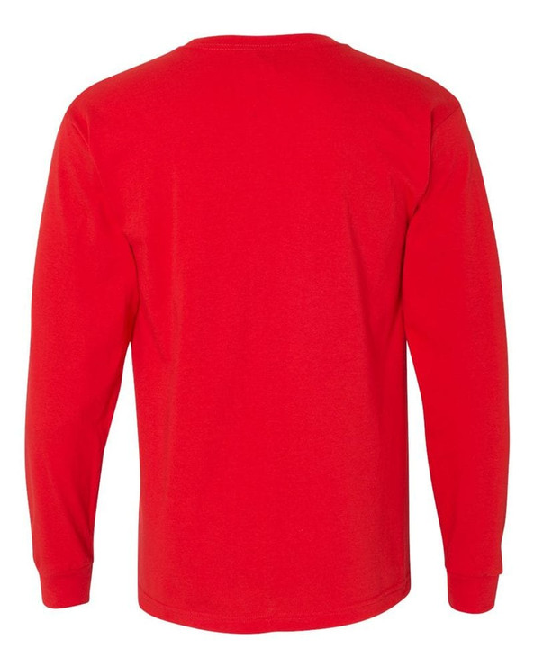 Bayside 5060 - USA-Made 100% Cotton Long Sleeve T-Shirt