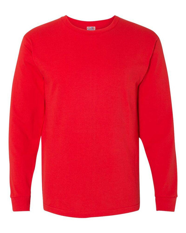 Bayside 5060 - USA-Made 100% Cotton Long Sleeve T-Shirt